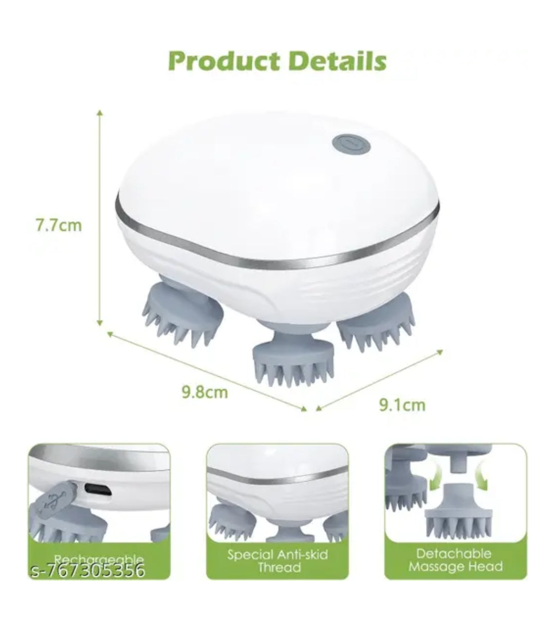 Electric Scalp Massager | Waterproof Head & Body Massager